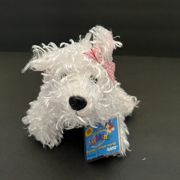 Webkinz Lot of 4 Pink Poodle, Pink Pony, Reindeer, White Terrier - Picture 14 of 16